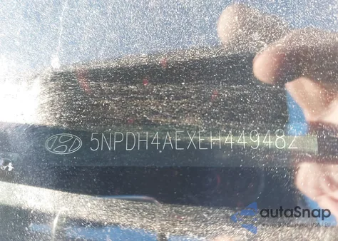 2014 Hyundai Elantra Limited from USA, damaged, VIN 5NPDH4AEXEH449482